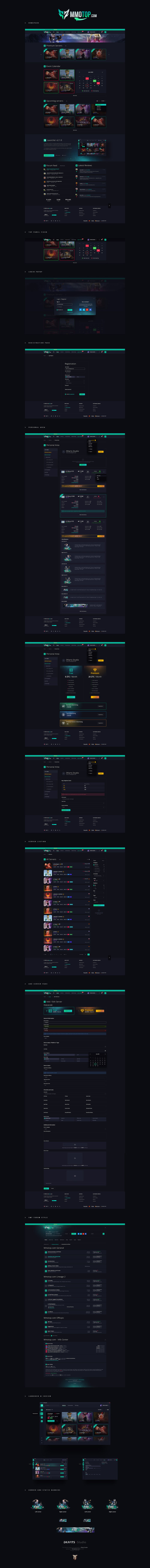 MmoTop.com Top Server Project Design