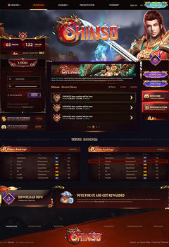 Shinso Metin2 Game Website Template